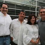 Eduardo Bernardes, da Gol, Humberto Vieira, da Primus Turismo e sua esposa Regina Vieira, Fernando Dias, da Master Turismo Eduardo Bernardes, da Gol, Humberto Vieira, da Primus Turismo e sua esposa Regina Vieira, Fernando Dias, da Master Turismo