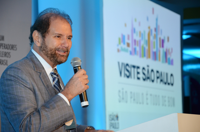 Guilherme Paulus foi reconhecido pela revista pelas ações realizadas ao longo do ano para fomentar o turismo no Brasil (Foto: Eric Ribeiro)