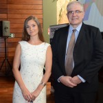 Katarína Stefenová e Luiz Fernando Destro, do Turismo da República Tcheca Katarína Stefenová e Luiz Fernando Destro, do Turismo da República Tcheca
