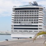 MSC Preziosa chega ao Rio de Janeiro; temporada terá início em Santos