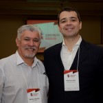 Marcelo Matera, da ABC Turismo, e Edmilson Romão, presidente da Abav-SP