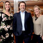 Mariana Trevizan, Emerson Sanglard, e Cristiane Cortizo, da Copa Airlines