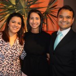 Monica Amorim, Ana Carolina Rodriguez e Renan Saidy, do Windsor