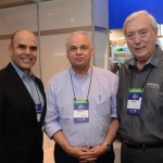 Nelson Oliveira, da CWT, Orlando Giglio, do Iberostar, e Ian Gilespie, da Avianca Nelson Oliveira, da CWT, Orlando Giglio, do Iberostar, e Ian Gilespie, da Avianca