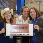 Nicole Nanci e Morgan Taylor, do Turismo do Texas, e Mari Masgrau, do M&E