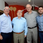 Roberto Garbin, Cassulino, da Ancoradouro, Altamiro Medici, da South African Airways, e Daniel Castanho, da Ancoradouro