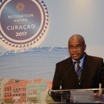 Sharlon Melfor representou o ministro de Desenvolvimento econômico de Curaçao