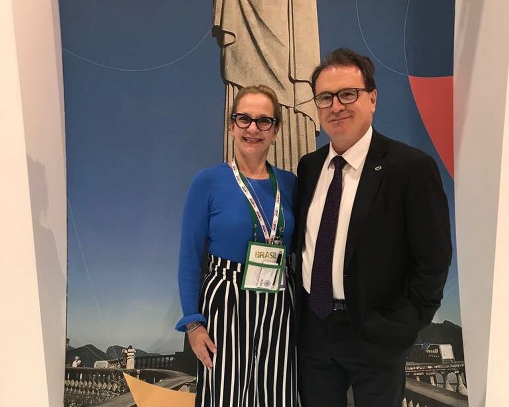 Sonia Chami, do Rio CVB, e Vinícus Lummertz, da Embratur_Divulgação