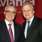Tarcisio Gargioni, vice-presidente da Avianca Brasil, e Edmar Bull, presidente da Abav Nacional