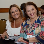 Tatiana Rocha, da Rochatur, e Marcela Candioto, da Daur'as Turismo