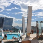 Umas das piscinas externas do MSC Preziosa
