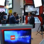 Vinicius Lummertz, presidente da Embratur, sendo entrevistado pela CNN