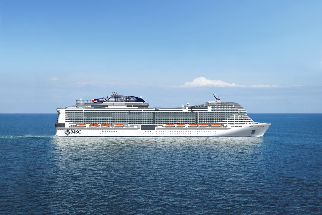 Pronto para navegar, MSC Bellissima será entregue nesta quarta (27) na França 1 msc-bellissima-launches-march-2019_3