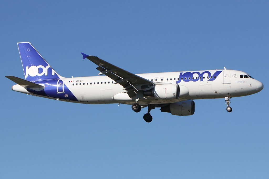 Grupo Air France-KLM nega suspensão das operações da Joon 1 53P2017-JOON-A320-