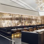 Bar do Signature Suite (Divulgação Air Canada) Bar do Signature Suite (Divulgação Air Canada)