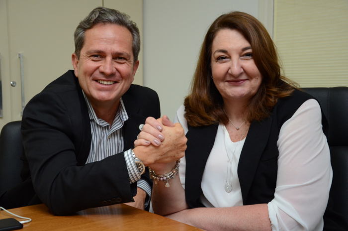 Abav e Braztoa: crise já impacta vendas de agências associadas Carlos Palmeira e Magda Nassar, presidente e vice da Abav Nacional