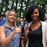Daiana Moreira e Michelle Brito, da Abracorp Daiana Moreira e Michelle Brito, da Abracorp