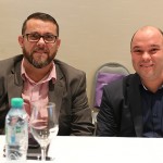 Gladson Assis, da Maringá, e Wilson Lima, da Hostway