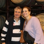Luiz Strass com sua esposa em visita a bodega Zuccardi Luiz Strass com sua esposa em visita a bodega Zuccardi