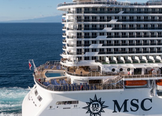 MSC Cruzeiros confirma temporada brasileira com início em novembro