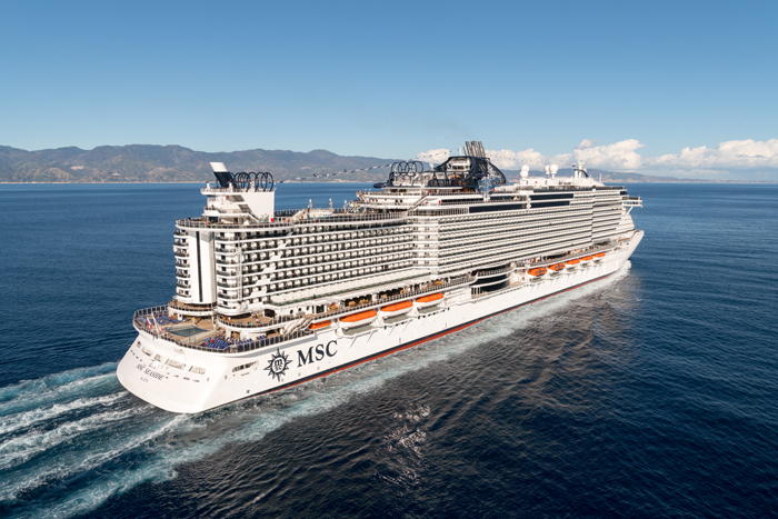 MSC Seaside será inaugurado oficialmente na noite desta quinta-feira (21).