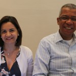 Soely Oliveira, da BCD Travel, e Reifer de Souza, da Alatur JTB