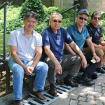 Tanabe, da Abracorp, Jungi Hira, da Tunibra, Luis Vabo, da Solid, e Humberto Vieira, da Primus Turismo Tanabe, da Abracorp, Jungi Hira, da Tunibra, Luis Vabo, da Solid, e Humberto Vieira, da Primus Turismo