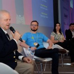 Willian Périco, da Wings Turismo, Erik Sasse, da Monde, Raquel Biancarelli, da Sonho Real Turismo, e Fabiano Baccari, da Nova Opção Turismo Willian Périco, da Wings Turismo, Erik Sasse, da Monde, Raquel Biancarelli, da Sonho Real Turismo, e Fabiano Baccari, da Nova Opção Turismo