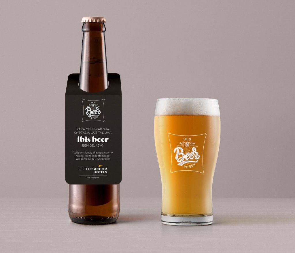 Rede ibis lança cerveja com marca própria Cerveja ibis Beer que será distribuída nos hotéis ibis no Norte e Nordeste