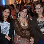 Ana PAula Almeida, da Casa do Agente, Cláudia Cunha,e Ana Luisa,  da SNT Turismo