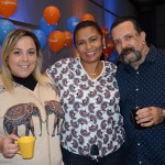 Ana Paula Ippolito  e Wilson Lira, da Every Day Turismo, com Ivonira Lima, da FlyMoon Viagens