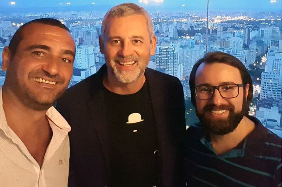 Avirrp 2018 terá espaço LGBT 1 Darlan Schmidt, Ricardo Gomes e Rafael Leick, da Câmara de Comércio LGBT