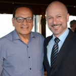 Cesar Aveiro, da Avirrp, e Marcelo Figueiredo, da Avianca