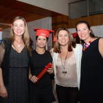 Cristiane Vento, Maria Corinaldesi e Ana Corinaldesi, da Rail Europe, com Luciene Leal, da Kontik