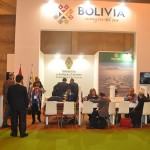 Estande da Bolívia