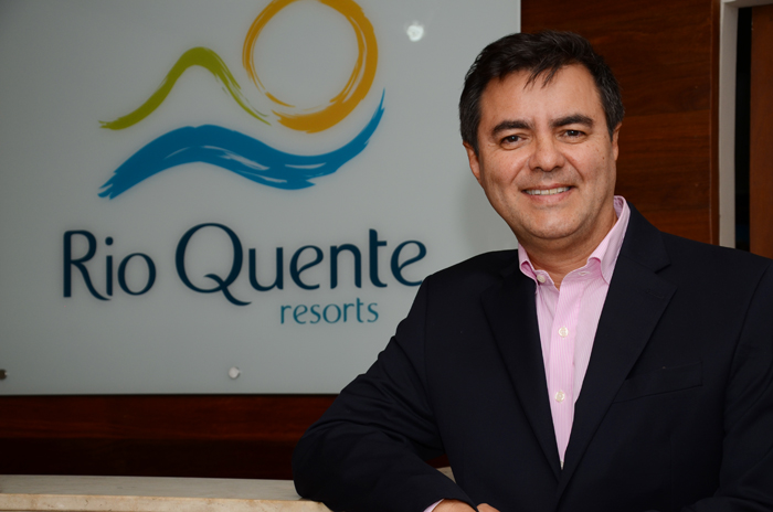Com Sauípe, Rio Quente Resorts projeta receita de R$ 600 milhões em 2018 1 Flavio Monteiro, diretor de Marketing e Vendas do Grupo Rio Quente Resorts