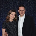 Joyce Valente, da Tour House, com Dennis Restom