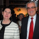 Lucia Maierá, vice Cônsul Geral do Brasil em NY, e Tarcísio Gargioni, VP da Avianca Brasil
