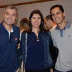 Marcos Rodrigues, da MMTGapnet, Juliana Araujo e Douglas Anhê, da Vip Tour Viagens