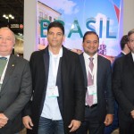 Os deputados Paulo Azi, Cláudio Cajado, Weverton Costa e Arthur Lira