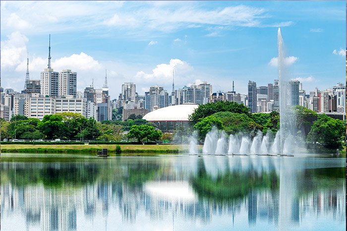 Parque do Ibirapuera: cidade se destaca como polo turísticos tanto para eventos como para lazer - Foto: shutterstock