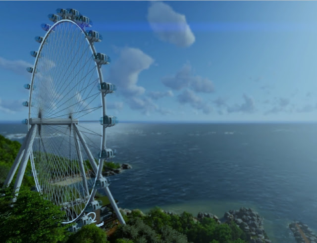Balneário Camboriú terá roda gigante de 65 metros de altura 1 Vereadores de Balneário Camboriú aprovaram o projeto do novo empreendimento