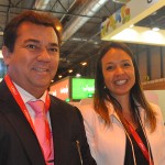 Ruy Gaspar, secretário do RN, e Mariana Rosa, da Passion Brazil