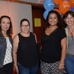Stella Ippolito, da Airpass Turismo, Natalia Alcazar, da Diferencial Travel, Luciana Barbosa, da Assessoria Vip, e Sandra Rezende, da Travel Consult Viagens e Turismo