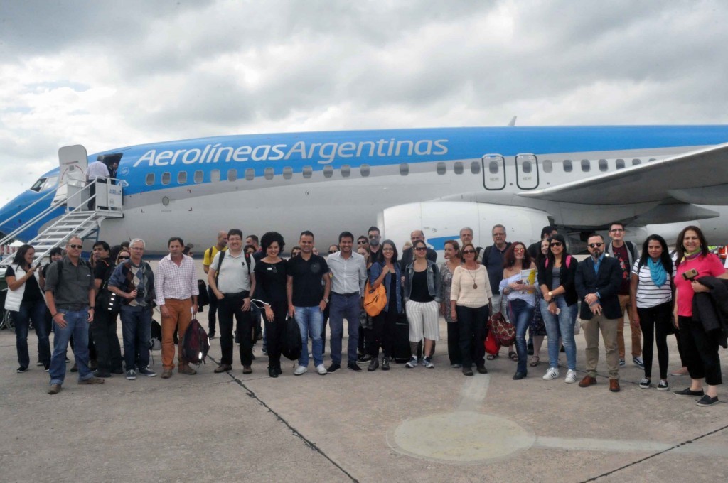 Jujuy, na Argentina, ganha voo direto de São Paulo e quer atrair brasileiros para o norte do país 1 Voo inaugural contou com a presença de operadores e jornalistas brasileiros