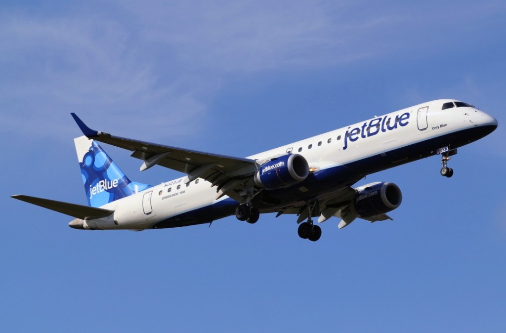 JetBlue encerra operações na Cidade do México 1 n323jb-jetblue-airways-embraer-erj-190ar-erj-190-100-igw