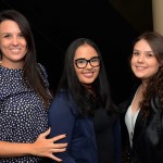 Bruna Azevedo, da Sim Agência de Viagens, Andressa Ferreira e Rebeca Mariozi, da Zap Viagens