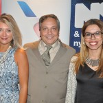 Catia Frias, da American Airlines, Alexandre Ferraz, da MMT Gapnet, e Viviane Silva, da Flytour Viagens