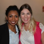 Gladys Martins, da Latam Travel, e Juliana Sanches, da Fecafer Tour Gladys Martins, da Latam Travel, e Juliana Sanches, da Fecafer Tour