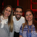 Juliana Tamelini e Mizael Farah, da Indo pra Orlando, e Joice Ferreira, da Magic Blue Juliana Tamelini e Mizael Farah, da Indo pra Orlando, e Joice Ferreira, da Magic Blue
